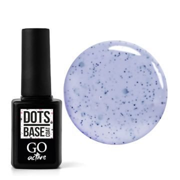 База камуфлирующая каучуковая для гель-лака GO Active Dots Base Coat 03