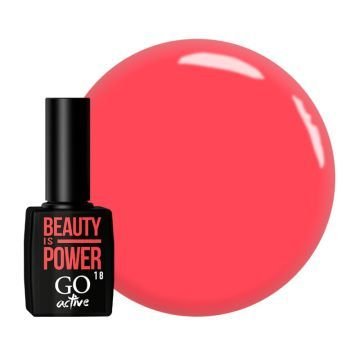 Гель-лак GO Active 018 Beauty is Power коралловый Гель-лак GO Active 018 Beauty is Power коралловый