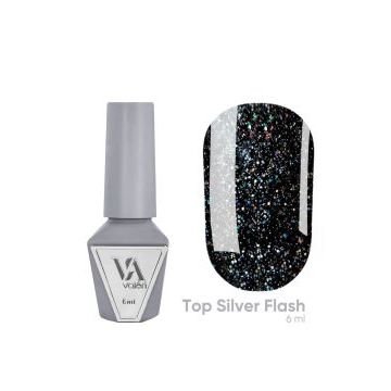 Valeri Top Silver Flash