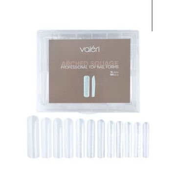 Valeri Professional Top Nail Forms "Arched Square"