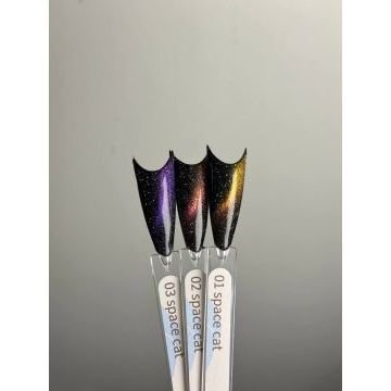 Гель-лаки GeliX - кошачий глаз 