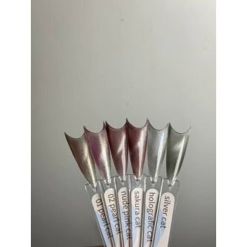 Гель-лаки GeliX - кошачий глаз 