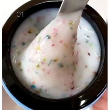 Гель с сухоцветами Flower gel