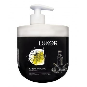 Крем-маска для волос - с чесноком и маслом чиа LUXOR Professional 