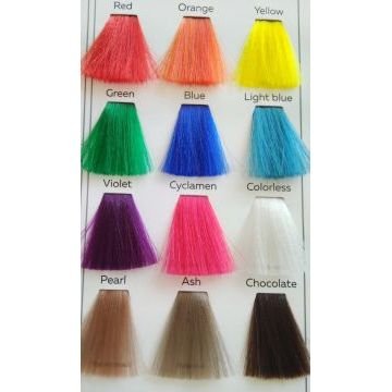 Тонирующий краситель прямого действия без аммиака LUXOR PROFESSIONAL DISCO COLORS Тонирующий краситель прямого действия без аммиака LUXOR PROFESSIONAL DISCO COLORS