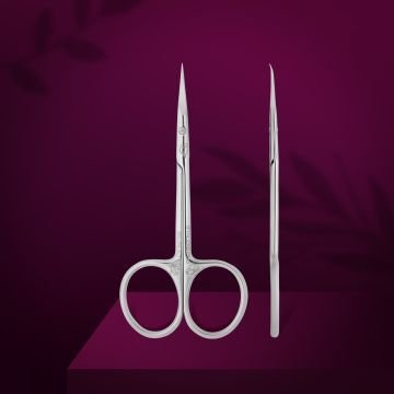 STALEKS Ножницы профессиональные с крючком для кутикулы STALEKS EXCLUSIVE 23 TYPE 1 (magnolia) STALEKS Ножницы профессиональные с крючком для кутикулы STALEKS EXCLUSIVE 23 TYPE 1 (magnolia)
