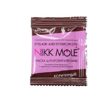 NIKK MOLE Краска для бровей в саше, Коричневая Тone Brown, in sachet NIKK MOLE Краска для бровей в саше, Коричневая Тone Brown, in sachet