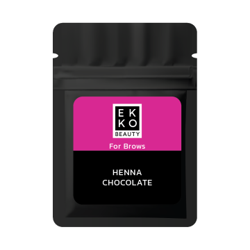 Henna for eyebrows sachet Chocolate Хна для бровей саше Chocolate