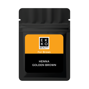 Хна для бровей Ekko Beauty Golden Brown саше 7 г
