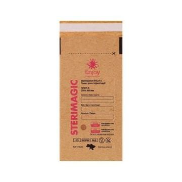Крафт-пакеты для стерилизации Enjoy Professional SteriMagic ППСП-К, 100 шт. (коричневые)
