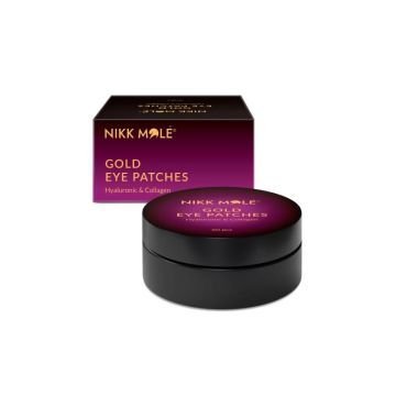 Золотые патчи для глаз Nikk Mole Hyaluronic & Collagen, 60 шт.