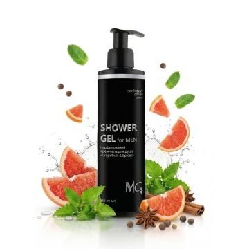 Крем-гель мужской парфюмированный для душа "Grapefruit & Spices" MG, 350 мл Крем-гель мужской парфюмированный для душа "Grapefruit & Spices" MG, 350 мл