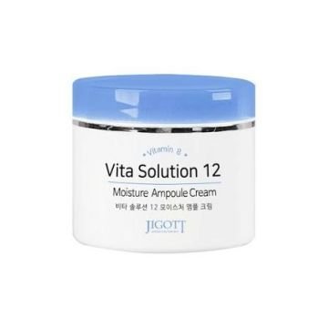 JIGOTT Крем для лица УВЛАЖНЕНИЕ Vita Solution 12 Moisture Ampoule Cream, 100 мл
