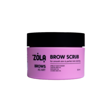 ZOLA Eyebrow Scrub Mini Edition 50ml скраб для бровей мини версия