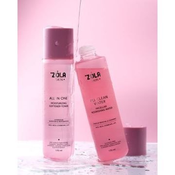 ZOLA Micellar Water ALL CLEAN WATER Мицеллярная вода 