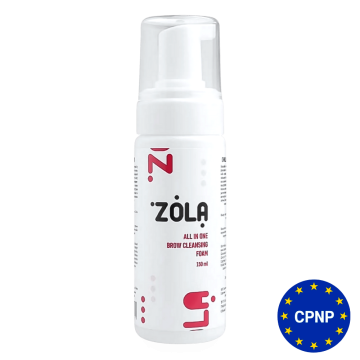 ZOLA Пена для бровей очищающая Cleansing Eyebrow Foam 150 ml 