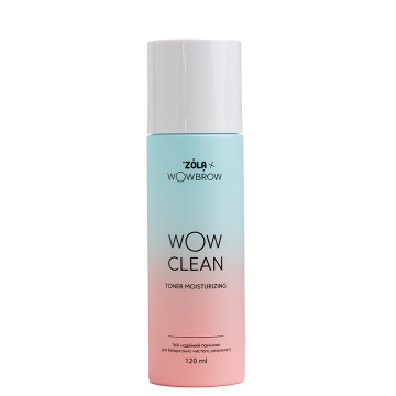 ZOLA Профессиональный очищающий тонер для глаз WowBrow Professional Cleansing Eye Toner