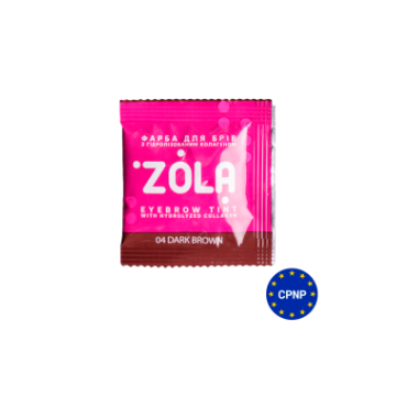 ZOLA Краска для бровей в саше с коллагеном Eyebrow Tint With Collagen 5ml ZOLA Краска для бровей в саше с коллагеном Eyebrow Tint With Collagen 5ml