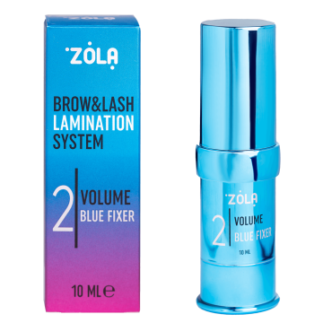 ZOLA Профессиональный состав второй этап ламинирования Color Lab Laminating Compound 02 Volume Blue Fixer