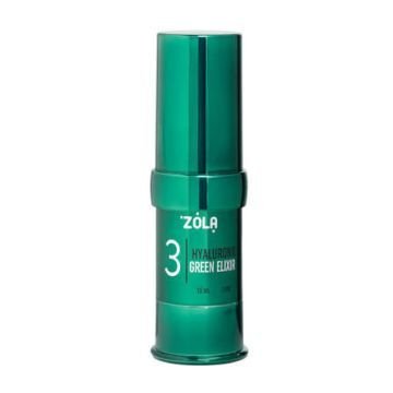 ZOLA финальный этап инновационной системы ламинирования Color Lab Laminating Compound 03 Hyaluronic Green Elixir 
