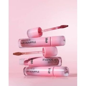 Бархатная матовая помада ZOLA Matte Lipstick VELOUR LIP SOUFFLE