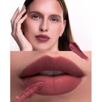Бархатная матовая помада ZOLA Matte Lipstick VELOUR LIP SOUFFLE
