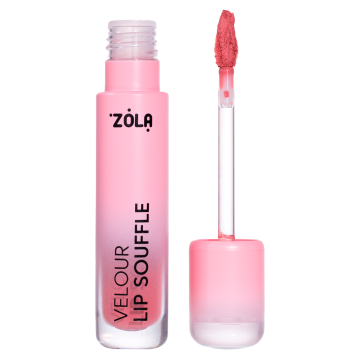 Бархатная матовая помада ZOLA Matte Lipstick VELOUR LIP SOUFFLE