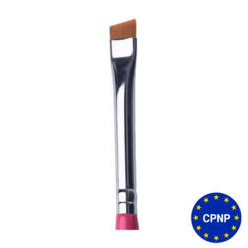 Узкая скошенная кисть ZOLA Narrow beveled brush 01br Raspberry Узкая скошенная кисть ZOLA Narrow beveled brush 01br Raspberry