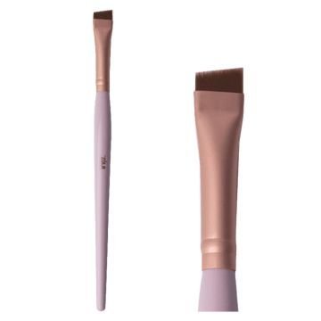 Профессиональная широкая скошенная кисть ZOLA Wide beveled brush 02p Light Pink Профессиональная широкая скошенная кисть ZOLA Wide beveled brush 02p Light Pink