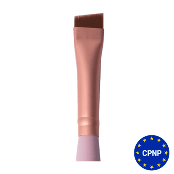 Профессиональная широкая скошенная кисть ZOLA Wide beveled brush 02p Light Pink Профессиональная широкая скошенная кисть ZOLA Wide beveled brush 02p Light Pink