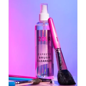 ZOLA Профессиональный экспресс-очиститель для кистей Express Brush Cleanser 250 ml. ZOLA Профессиональный экспресс-очиститель для кистей Express Brush Cleanser 250 ml.