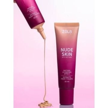 ZOLA тональный кремTinted Foundation Nude Skin Shade 01, 02, 03 ZOLA тональный кремTinted Foundation Nude Skin Shade 01, 02, 03