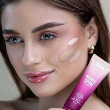 ZOLA тональный кремTinted Foundation Nude Skin Shade 01, 02, 03 ZOLA тональный кремTinted Foundation Nude Skin Shade 01, 02, 03