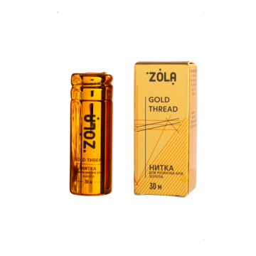 ZOLA Marking thread 30 m (Gold) — Золотая нить для безупречной разметки бровей