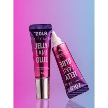 ZOLA x Happy Lash Jelly Lami Glue (7 мл) — Инновационный клей-желе для ламинирования ресниц
