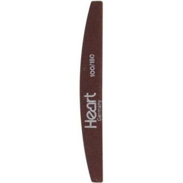 Водостойкая пилка для ногтей HEART Half BROWN