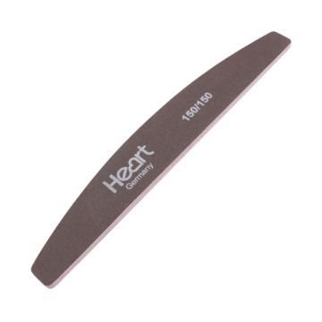 Водостойкая пилка для ногтей HEART Half BROWN