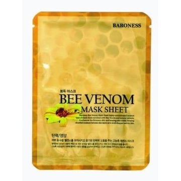 Baroness mask sheet Bee Venom — Омолаживающая тканевая маска для лица с пчелиным ядом Baroness mask sheet Bee Venom — Омолаживающая тканевая маска для лица с пчелиным ядом