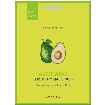 Bonnyhill Avocado Mask Sheet — Питательная тканевая маска для лица с экстрактом авокадо Bonnyhill Avocado Mask Sheet — Питательная тканевая маска для лица с экстрактом авокадо