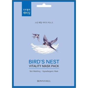 Bonnyhill Bird's Nest Mask Sheet — Интенсивно восстанавливающая тканевая маска для лица с экстрактом ласточкиного гнезда Bonnyhill Bird's Nest Mask Sheet — Интенсивно восстанавливающая тканевая маска для лица с экстрактом ласточкиного гнезда