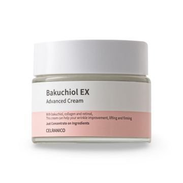 CELRANICO Bakuchiol EX Advanced Cream — Премиальный омолаживающий крем для лица с бакучиолом