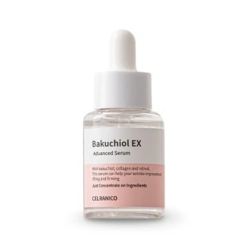 CELRANICO Bakuchiol EX Advanced Serum — Премиальная омолаживающая сыворотка для лица с бакучиолом
