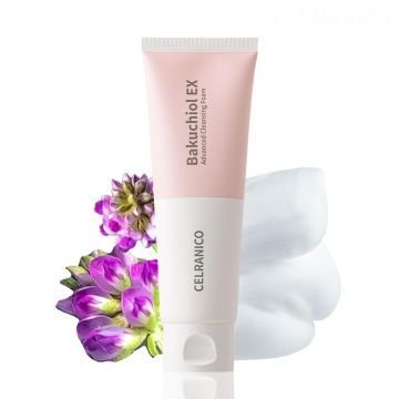 CELRANICO BAKUCHIOL EX ADVANCED CLEANSING FOAM  — Премиальная омолаживающая пенка для умывания с бакучиолом