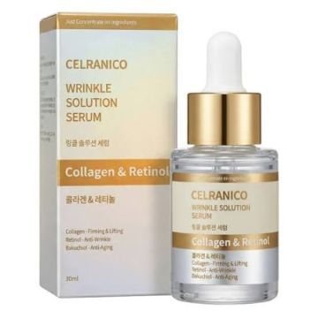 CELRANICO Anti-Wrinkle Collagen & Retinol Serum — Премиальная омолаживающая сыворотка для лица с коллагеном и ретинолом