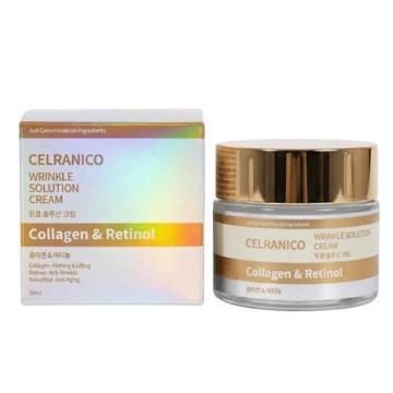 CELRANICO Anti-Wrinkle Collagen & Retinol Cream — Премиальный омолаживающий крем для лица с коллагеном и ретинолом