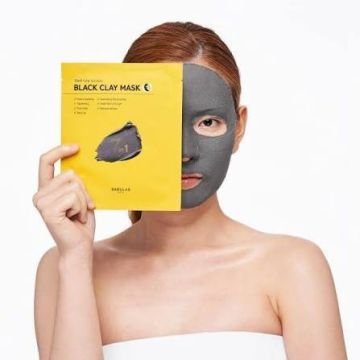 BARULAB 7in1 Total Solution Black Clay Mask — Инновационная очищающая глиняно-тканевая маска с черной глиной и углем BARULAB 7in1 Total Solution Black Clay Mask — Инновационная очищающая глиняно-тканевая маска с черной глиной и углем