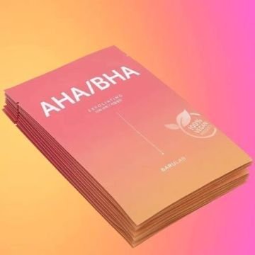 BARULAB The Clean Vegan Mask - AHA/BHA — Обновляющая отшелушивающая веганская тканевая маска для лица BARULAB The Clean Vegan Mask - AHA/BHA — Обновляющая отшелушивающая веганская тканевая маска для лица