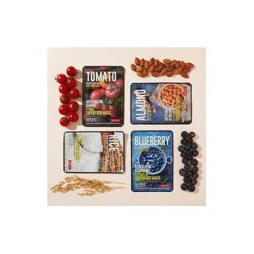 Dermal It's Real Superfood Mask [ALMOND] — Питательная тканевая маска для лица с экстрактом миндаля