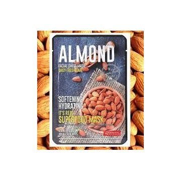 Dermal It's Real Superfood Mask [ALMOND] — Питательная тканевая маска для лица с экстрактом миндаля