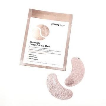 Rose Gold Glitter Foil Eye Mask — Омолаживающие фольгированные патчи-маски для кожи вокруг глаз «Розовое золото» Rose Gold Glitter Foil Eye Mask — Омолаживающие фольгированные патчи-маски для кожи вокруг глаз «Розовое золото»